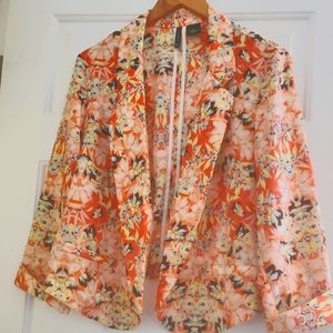 Floral blazer, Brand: New Directions, Size: XL, Color: Multi